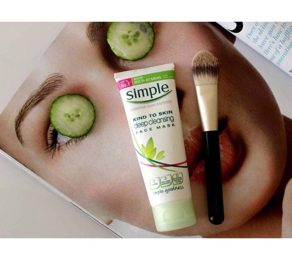 Simple Kind To Skin Deep Cleansing Face mask 