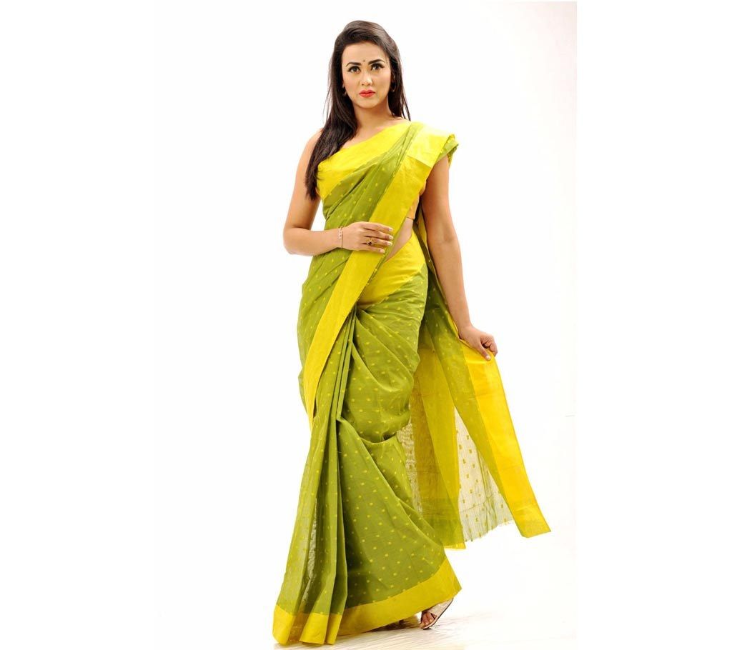 Tangail taant cotton sharee