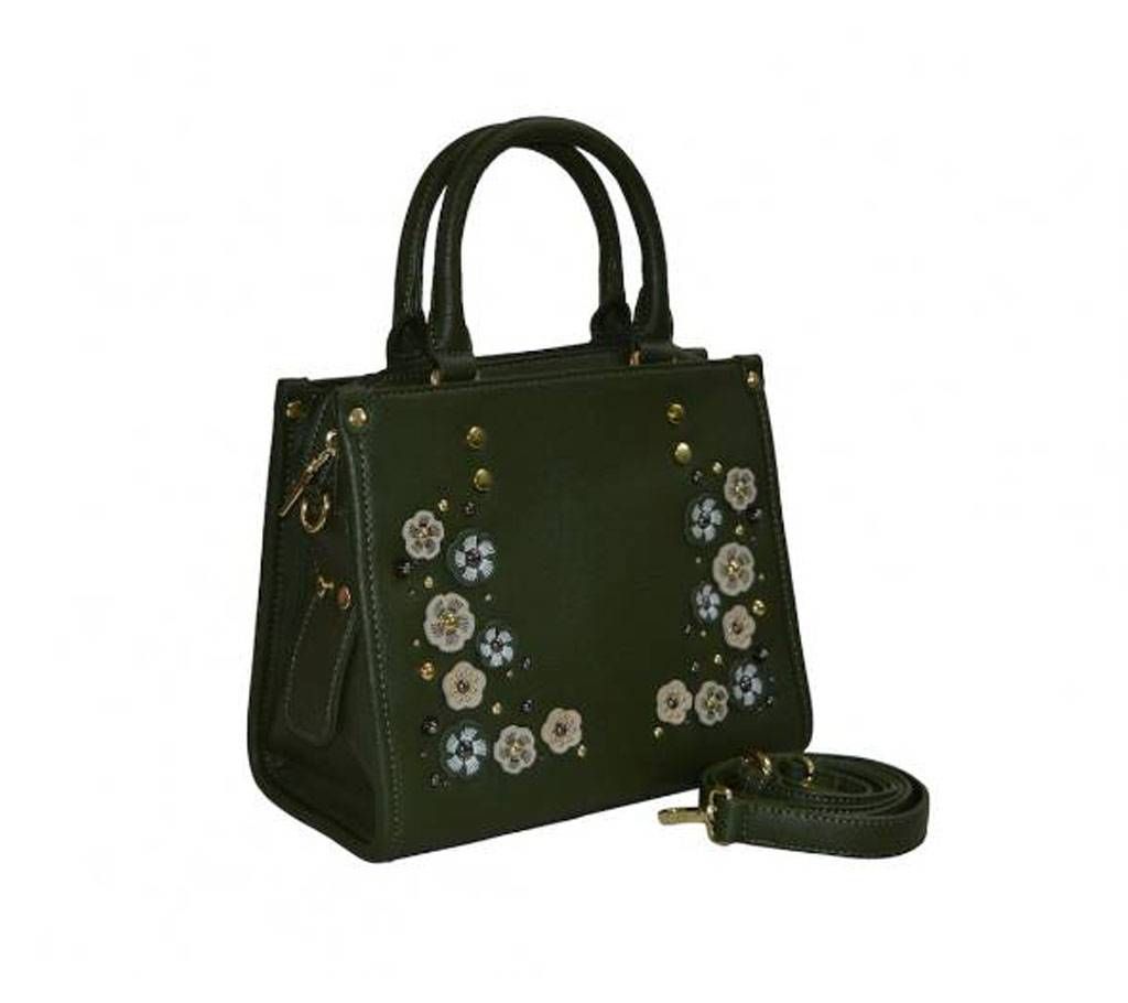 Susen Classic Embroidery Shoulder & Hand Bag