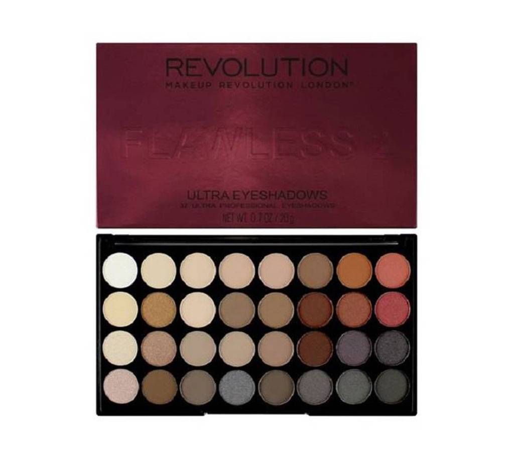 Makeup Revolution Ultra 32 Shade Eyeshadow Palette Thailand 