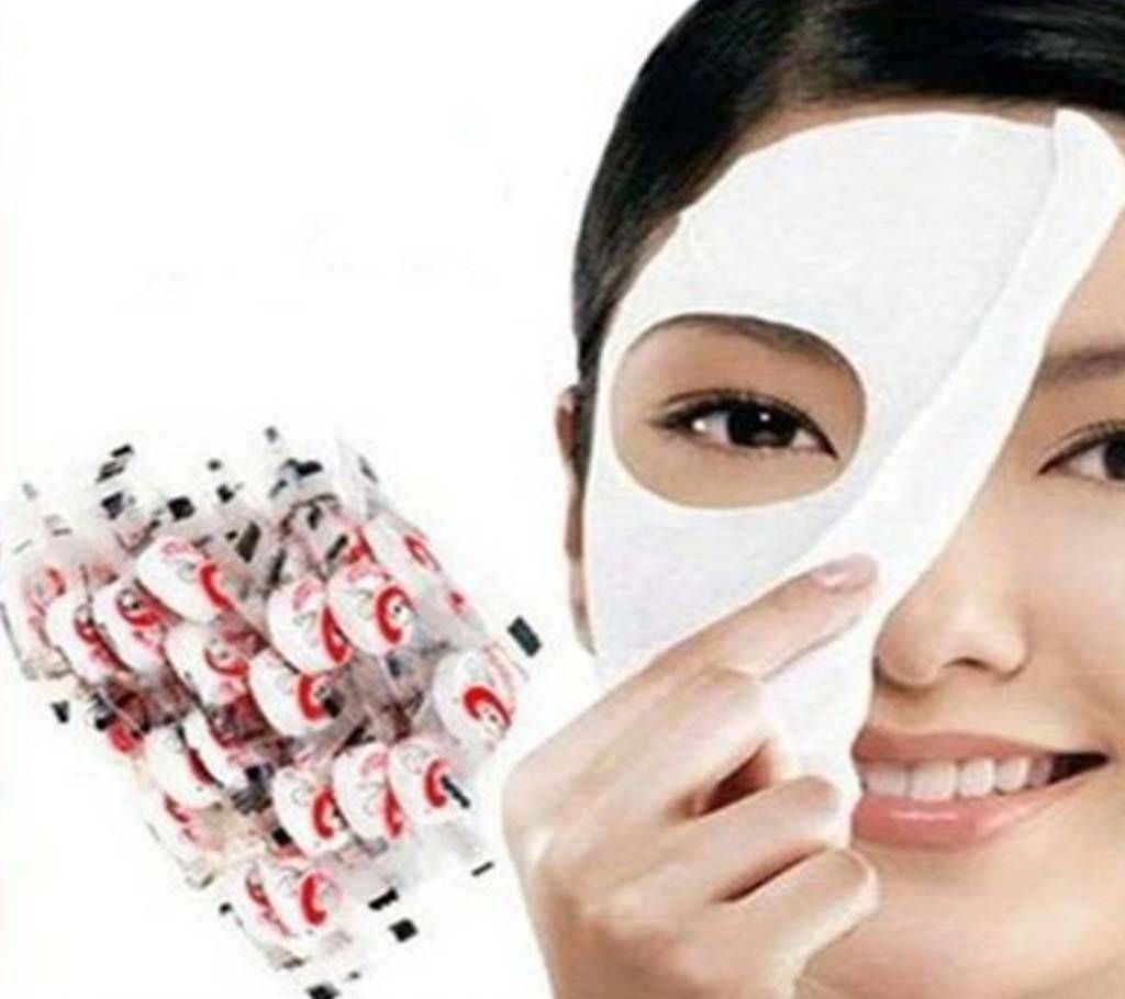 100 Pcs Compressed Cotton Facial Face Mask