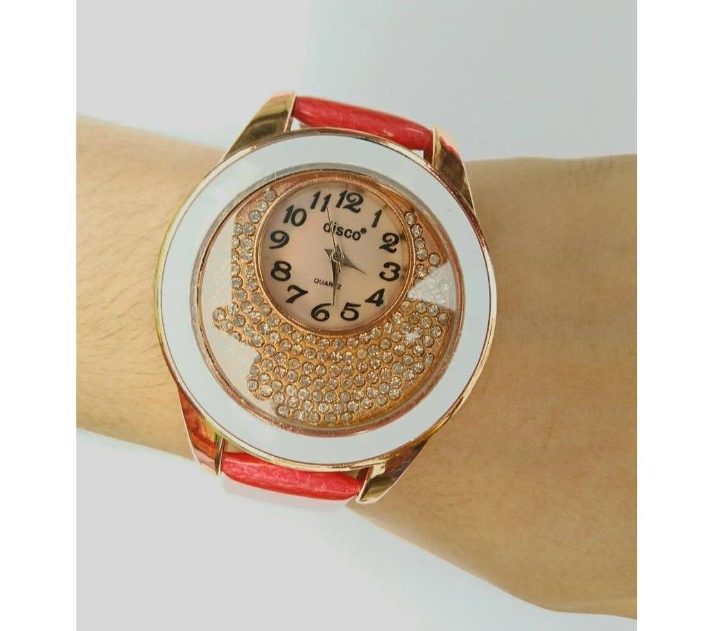 Ladies Multi Color Wristwatch 