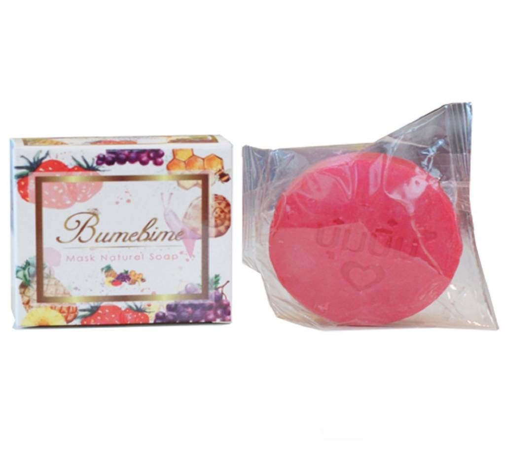 Bumebime Mask Natural soap Skin Body Natural Whitening Soap Can be Very Fast Double White 100g