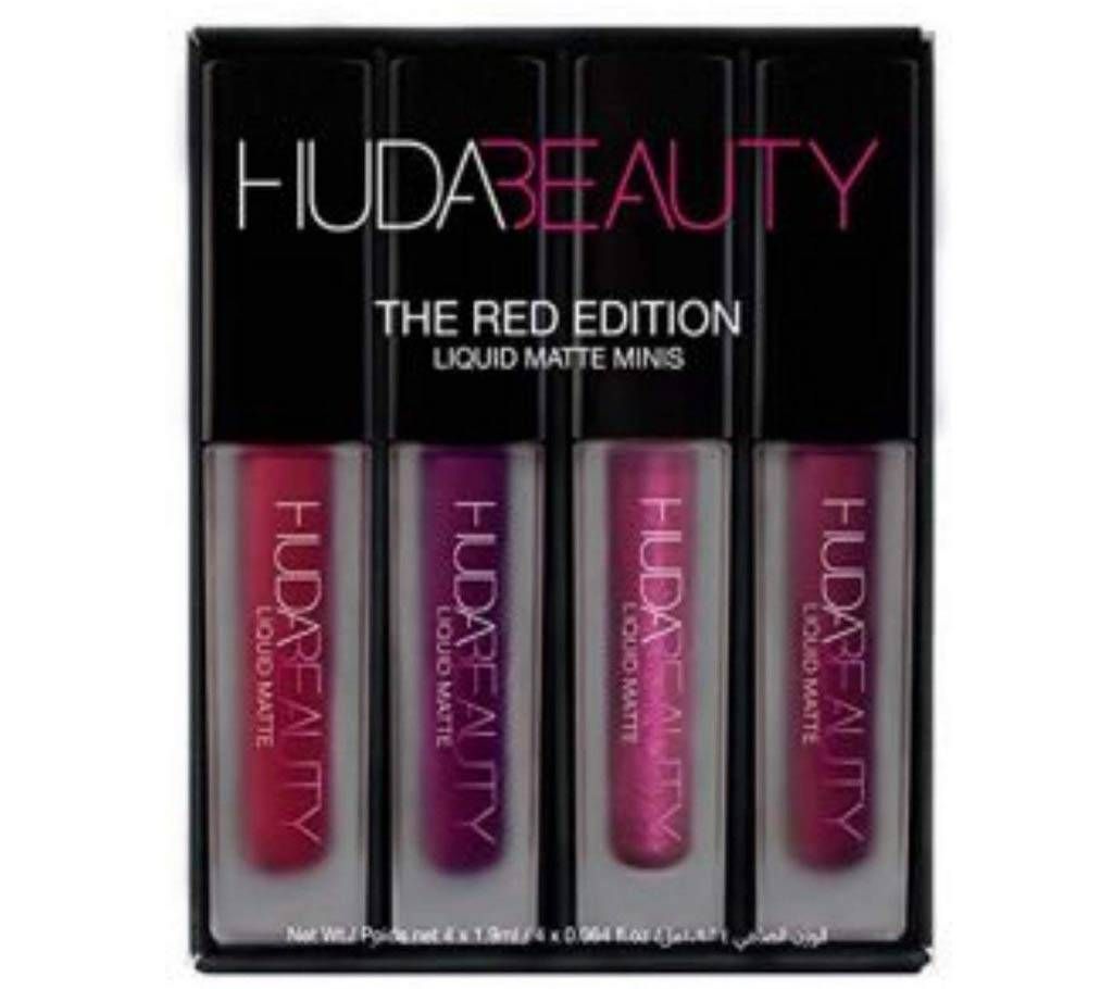 HUDA BEAUTY liquid Matte (4 pc)