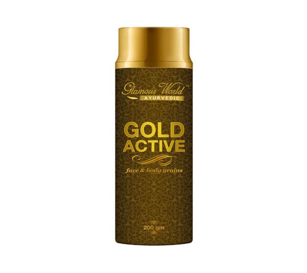 Gold Active Face and Body Grains 200gm - India