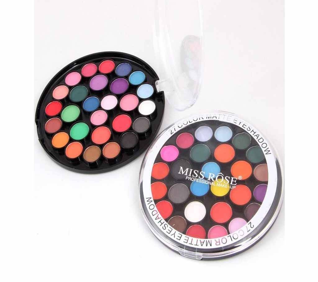 Miss Rose Makeup Makeup Brush 27 Colors Eye Shadow Palette Frosted Cake Professional Make Up Kit 30g China