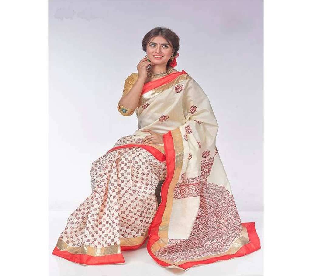 Cotton Butics Saree For Women-208