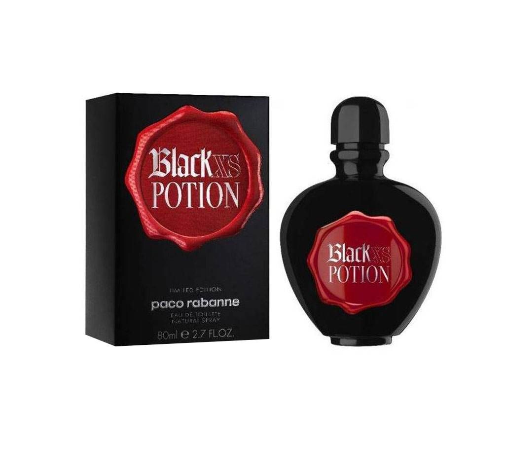 Black XS Potion for Her by Paco Rabanne for Women - Eau de Toilette Italy
