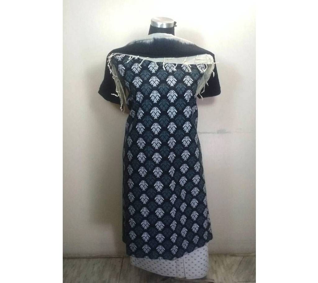 Aarong Unstitched Block Printed Three Piece