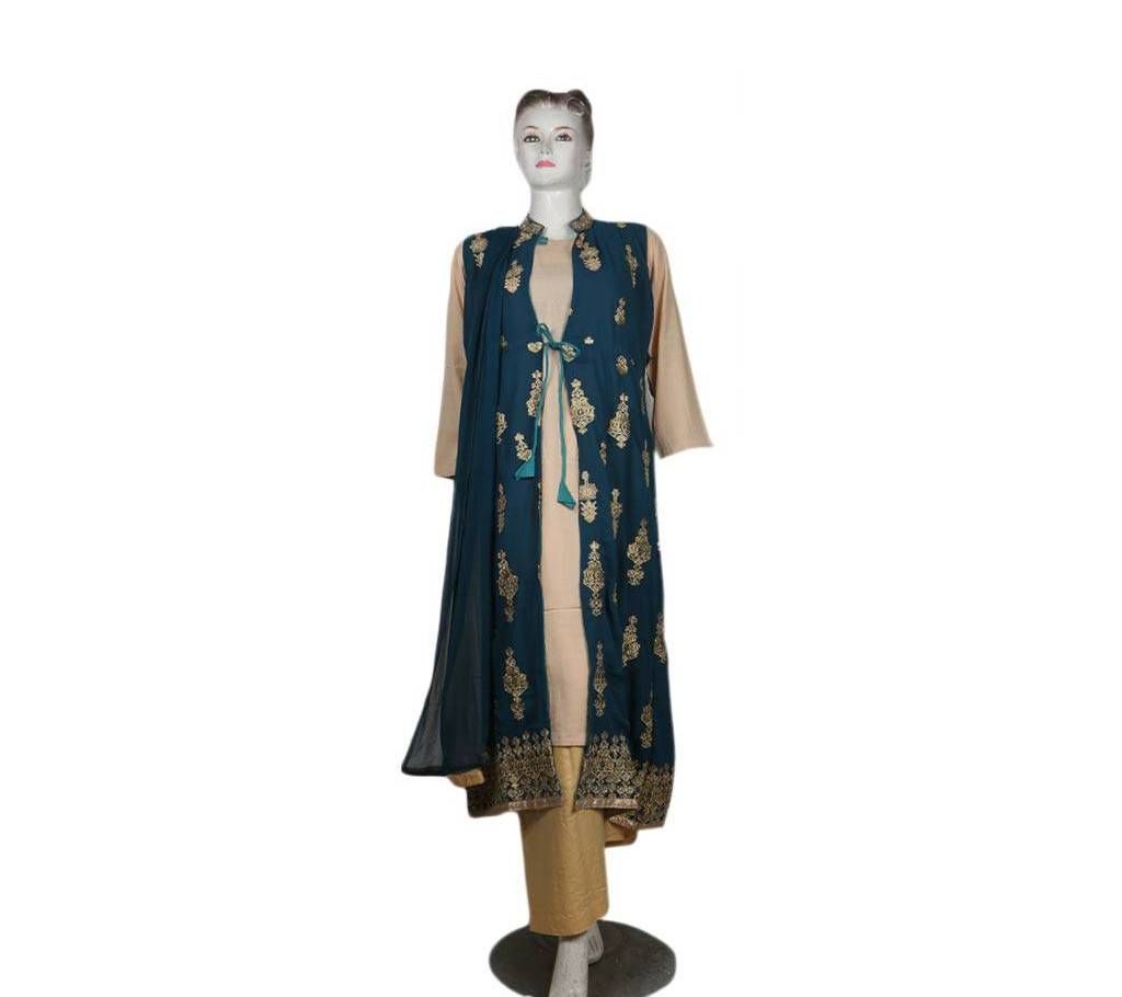 Readymade Minar Long Koti Salwar Kameez