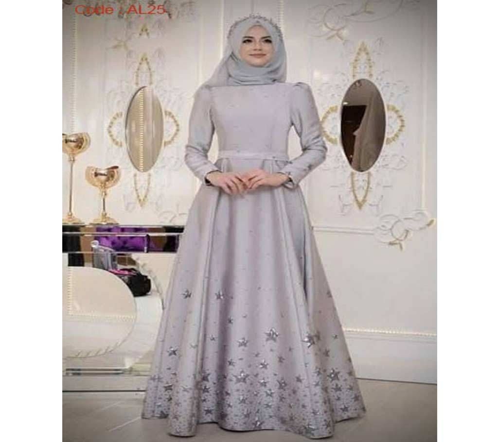 Shamu Silk Borka Muslim women wear