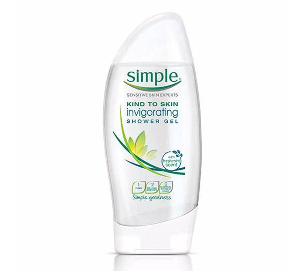 Simple Skin Invigorating Shower Gel-250 ml 