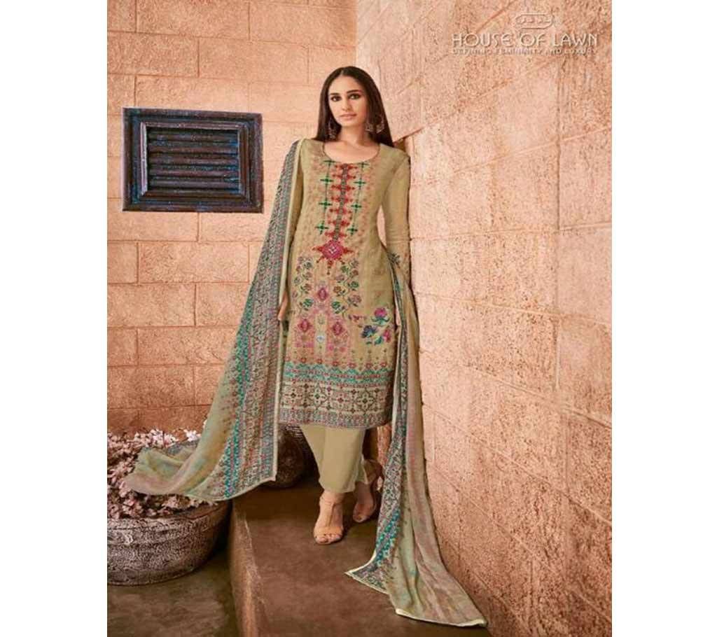 House of Lawn Riwaayat NX 106  Unstitched Three Piece 
