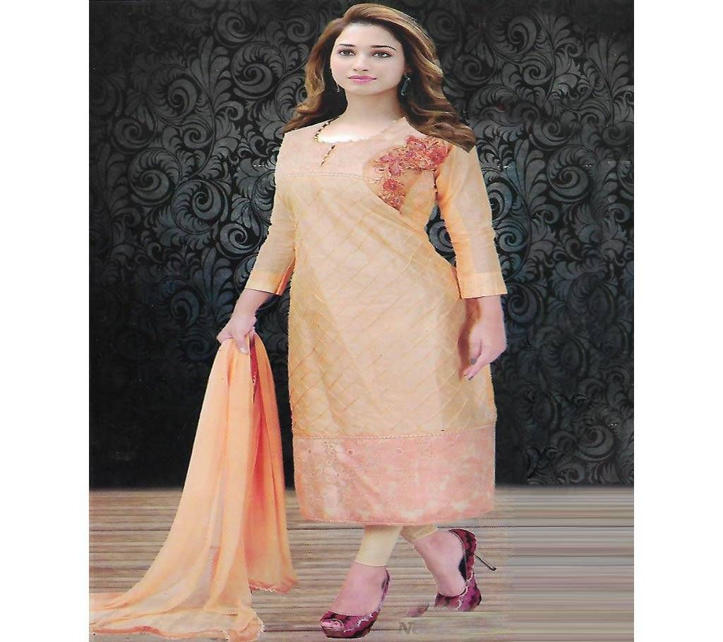 Embroidery Full Cotton Unstitched Shalwar Kameez