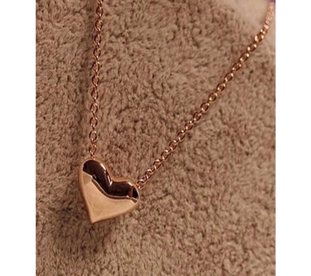 New Fashion Women Necklace Heart Pendant Necklace Crystal Necklace Women Holiday Beach Statement Jewelry Wholesale