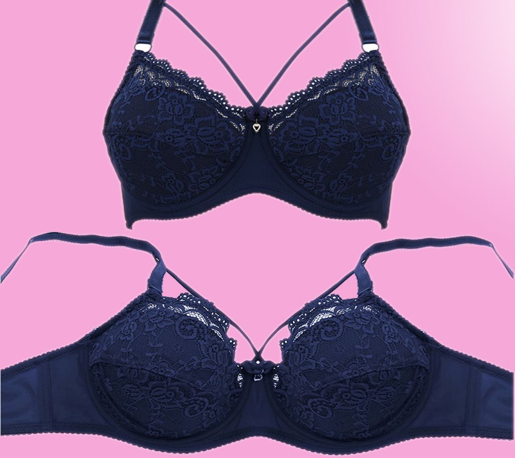 Soft Lace Bra 3/4 Large Thin Female Lingerie