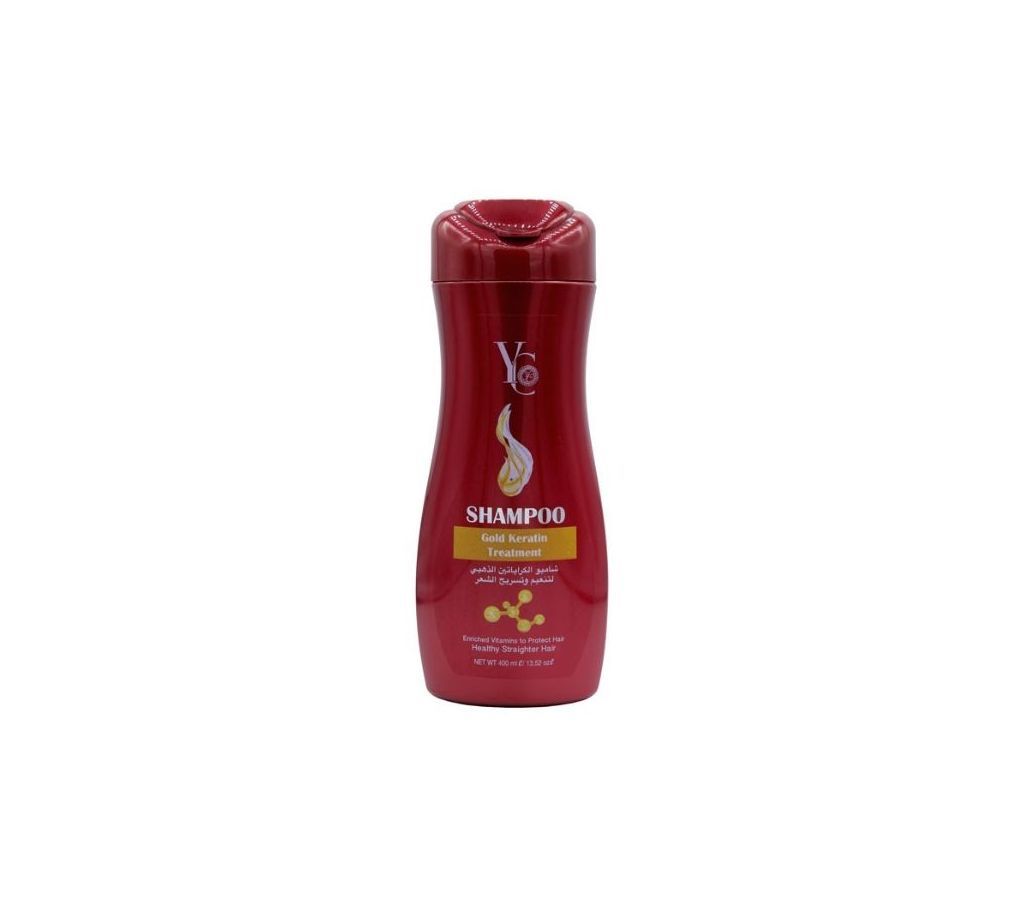 YC GOLD KERATIN TREATMENT Shampoo 400ml - Thailand 