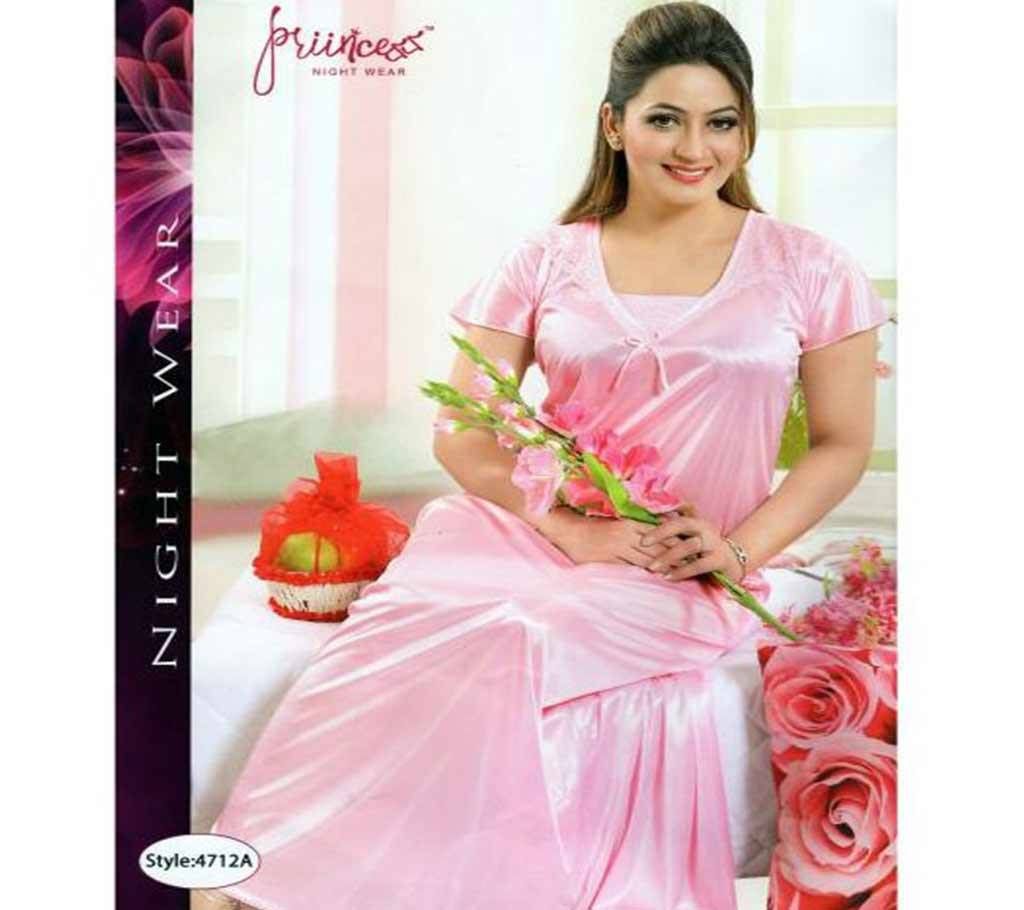 Fashionable One Part Night Dress-4712 A