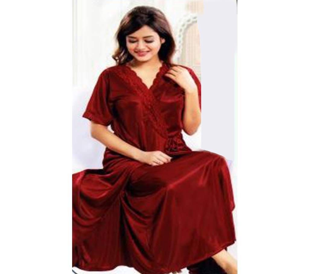 Fashionable Six Part Night Dress-4603A