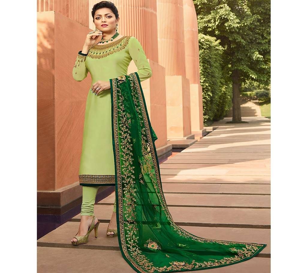 Indian weightless Georgette Embroidery Shalwaer Kameez For women