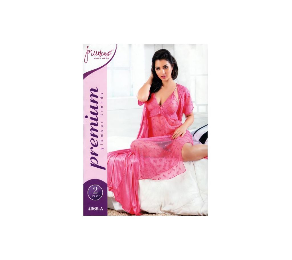 Fashionable Two Part Nighty-4669 A