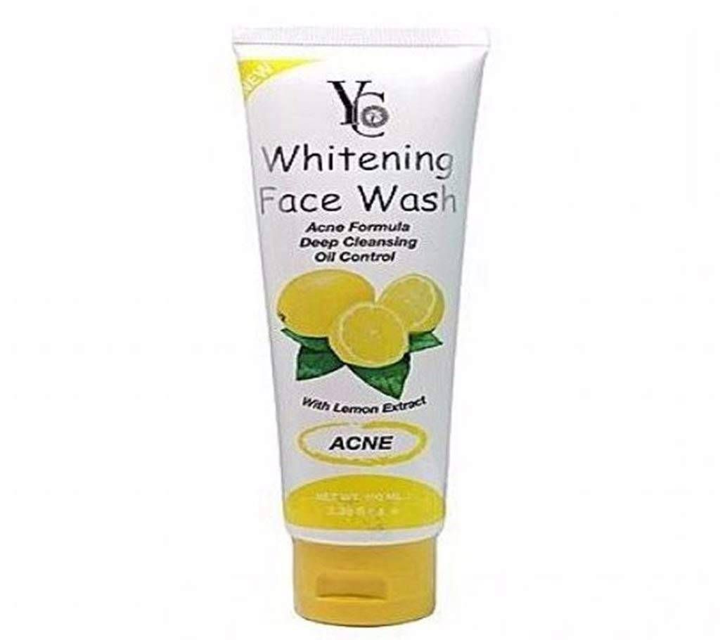 YC WHITENING Face Wash With Lemon Extract - Thailand 100ML