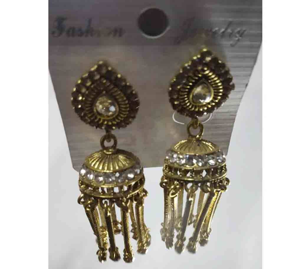 Indian Jhumka For Women-Golden 