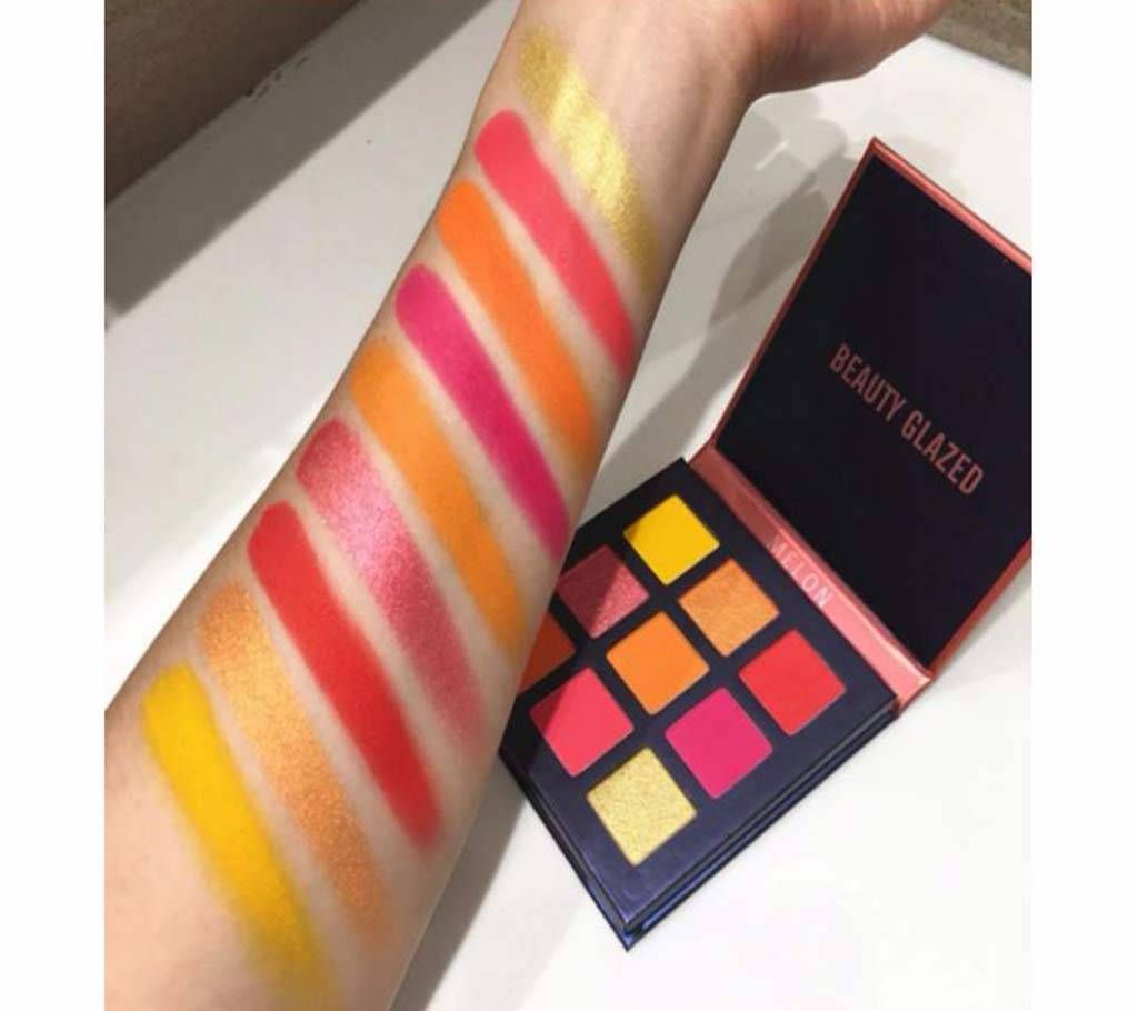 Beauty Glazed Long Lasting  Pigment Colorful Waterproof  Eyeshadow Pallete-24g-China