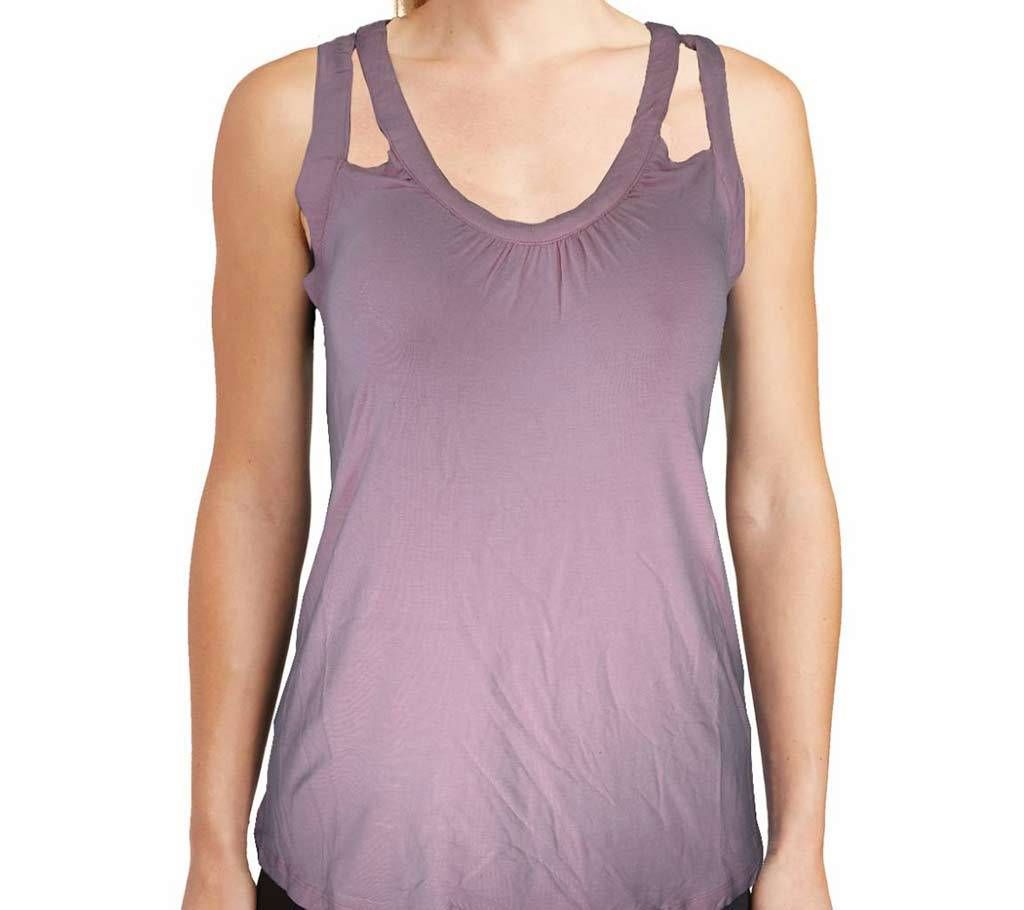 URM’H Light pink Tank Tops