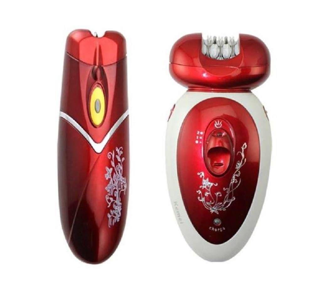Kemei KM-3048 4 In 1 Rechargeable Lady Shaver