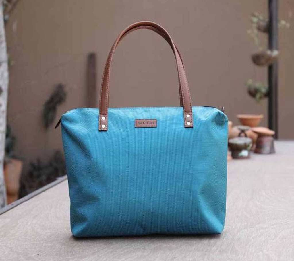 Ladies UP Leather Tote Handbag