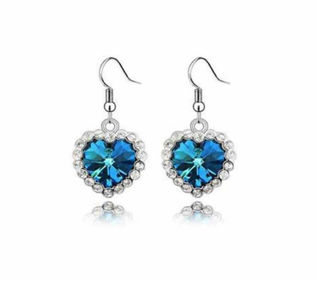 Titanic Heart Shaped Earring