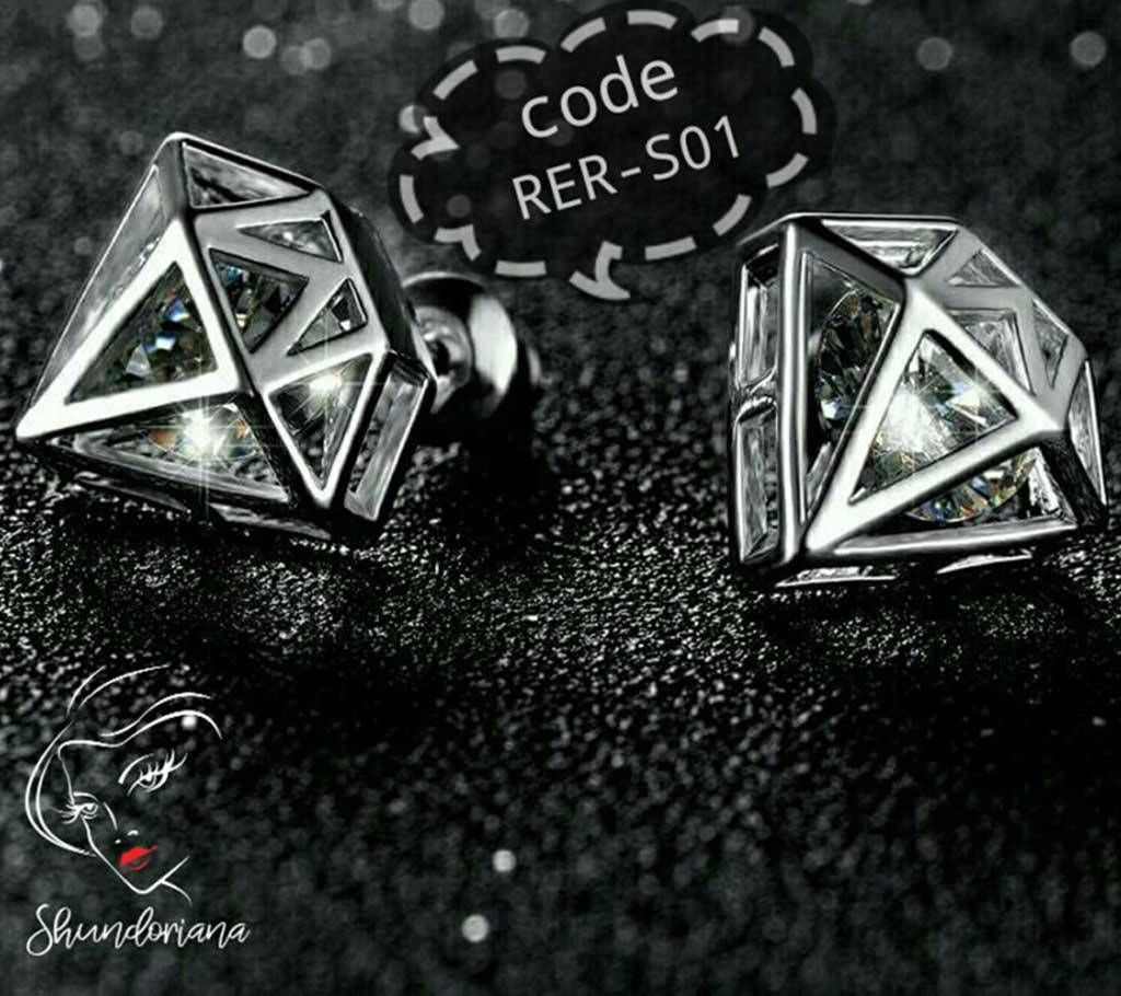 Crystal Stone Earring