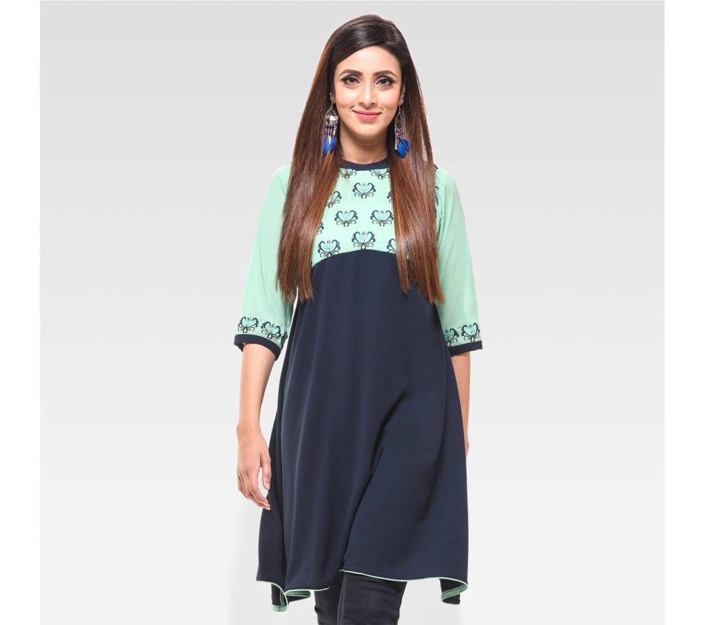 Grameen UNIQLO Viscose W Short Kameez JB




