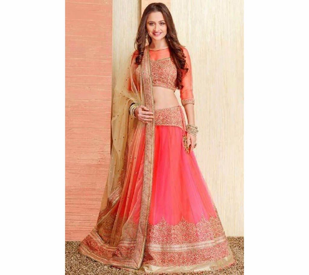 Indian Unstitched Georgette Lehenga (Copy)