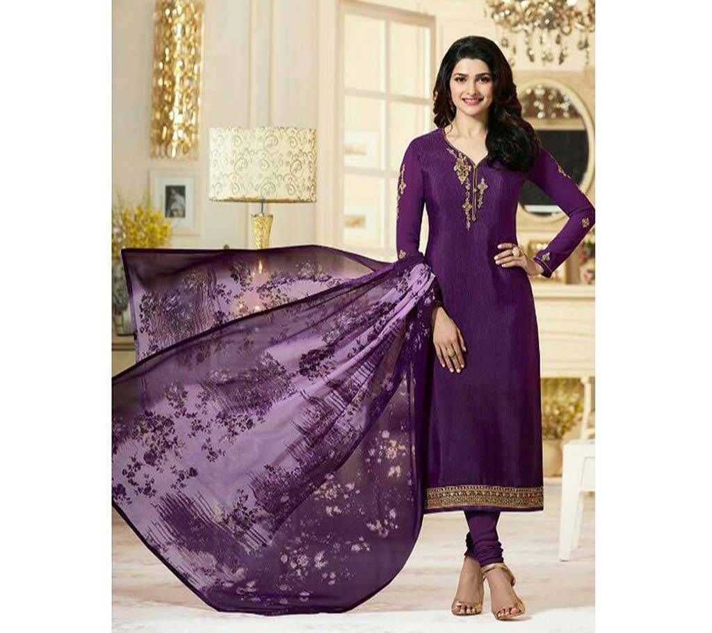 Vinay Fashion Unstitched Silk Three Piece 