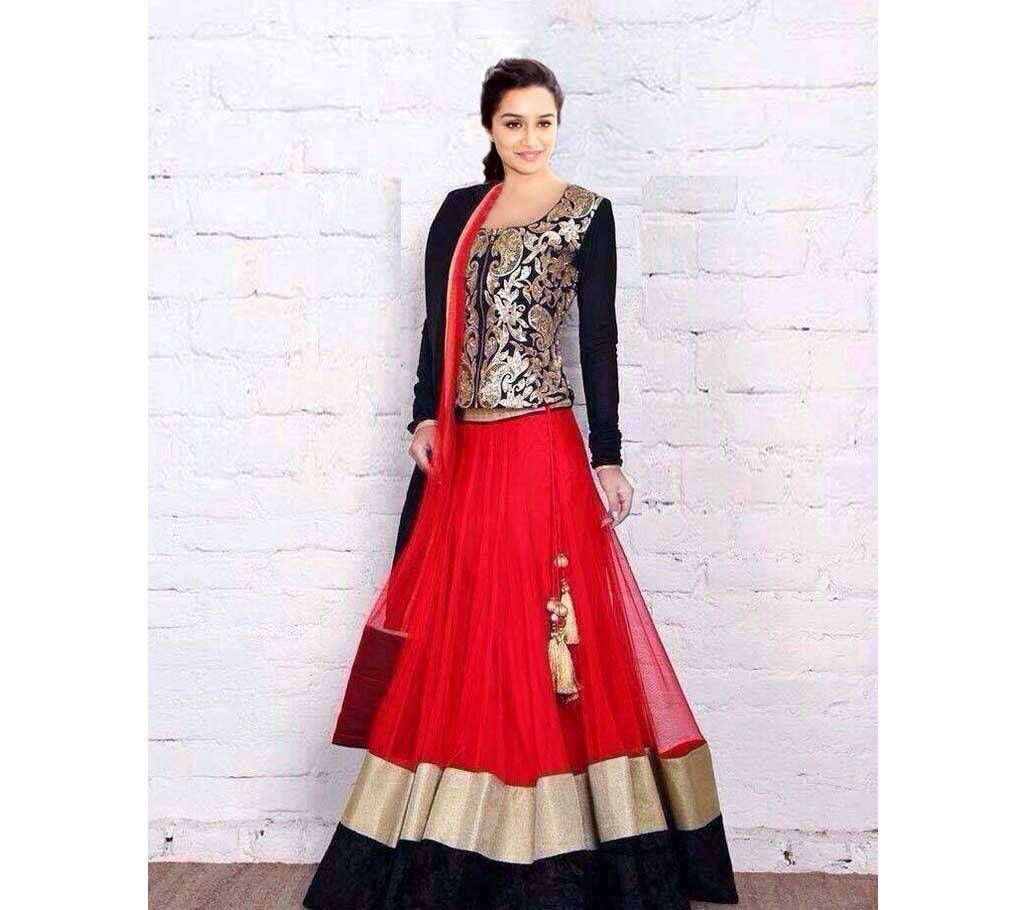 Indian unstitched georgette replica long suit