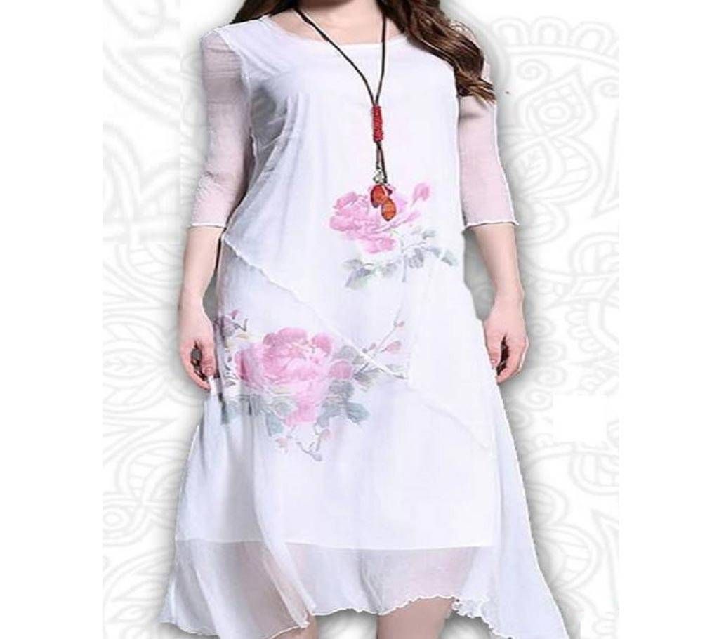 Full Stitched Georgette Well Designed Kameez