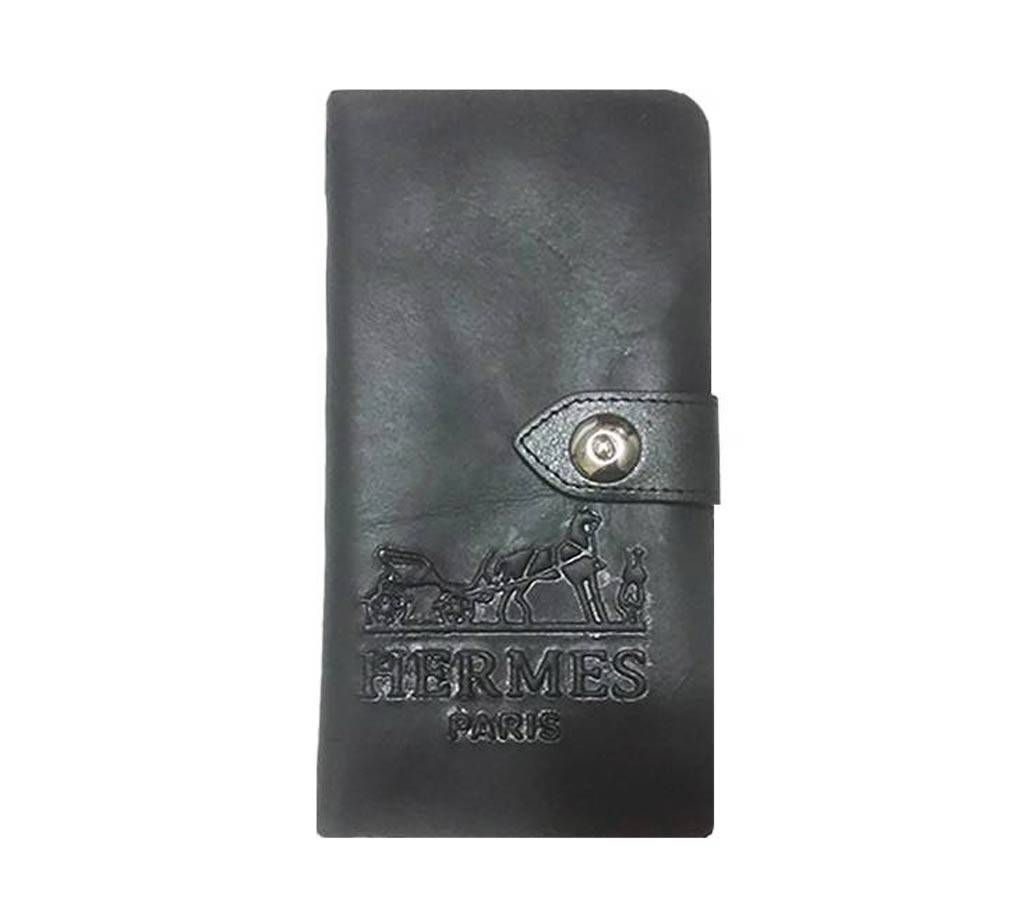 L-2AT Genuine Leather Wallet for Women, Ladies Purse with Phone Bag, Card Holders