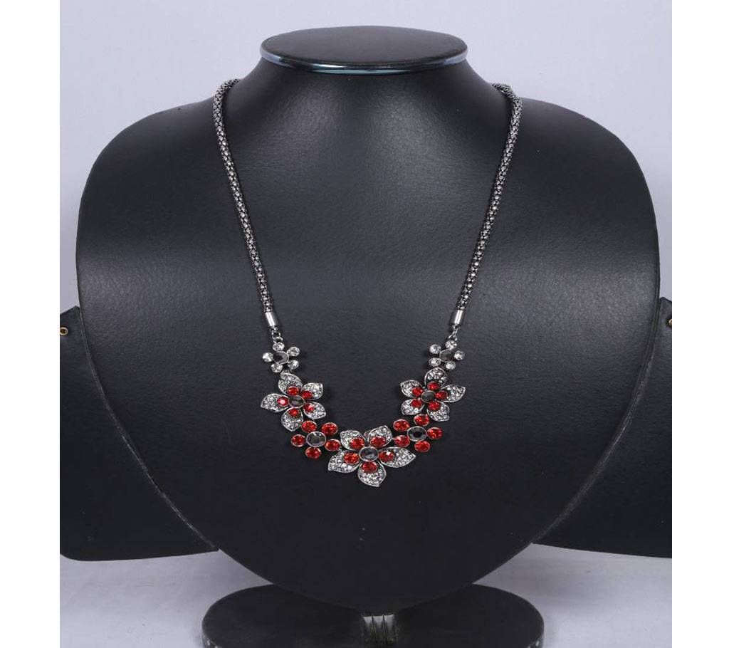 Stone Setting Alloy Necklace