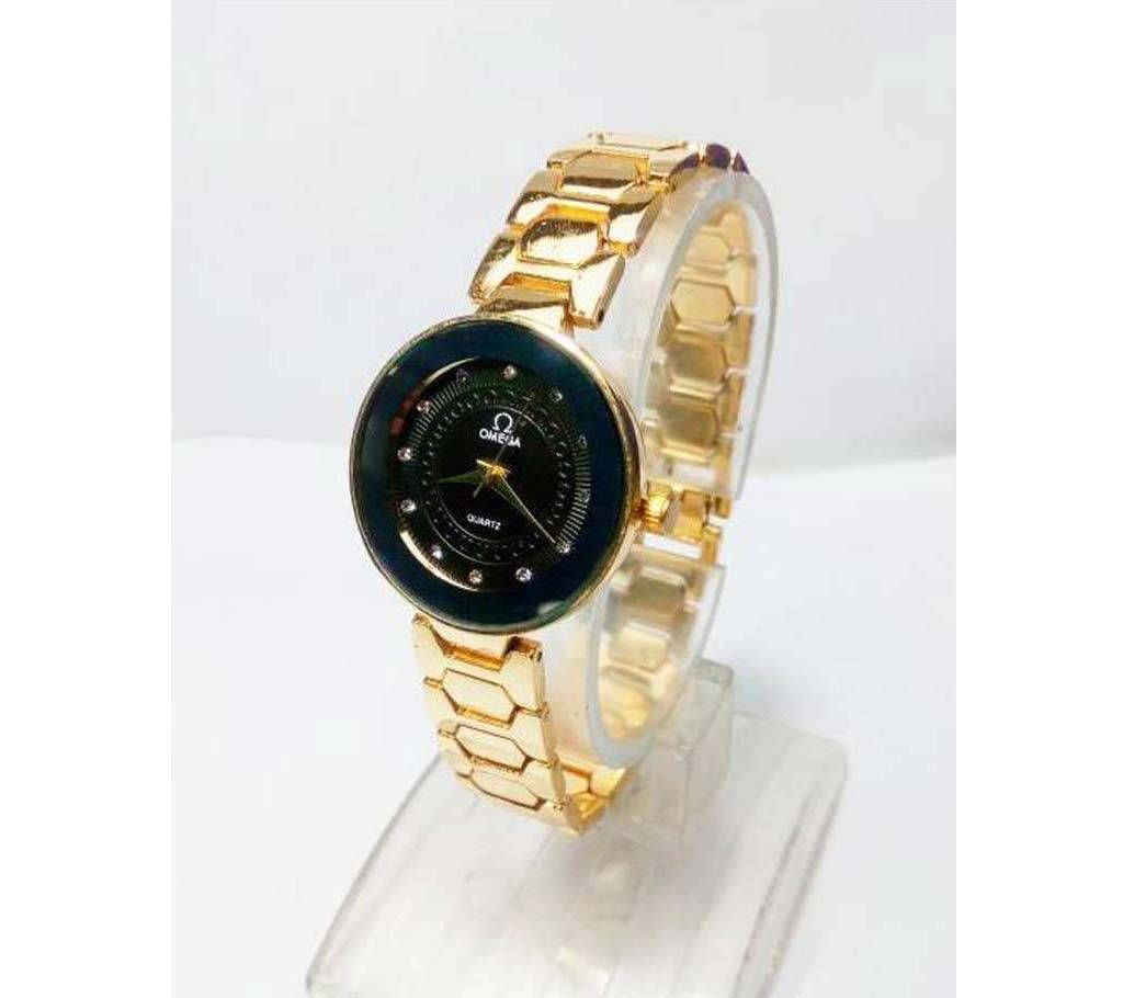 OMEGA GOLD PLATED gents wrist watch copy 