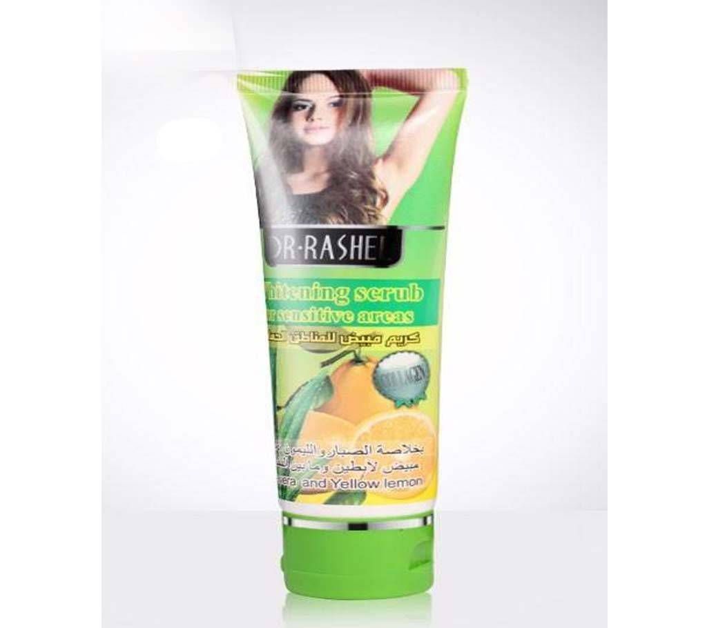DR.RASHEL Aloe vera and yellow lemon whitening scrub 80ml -China