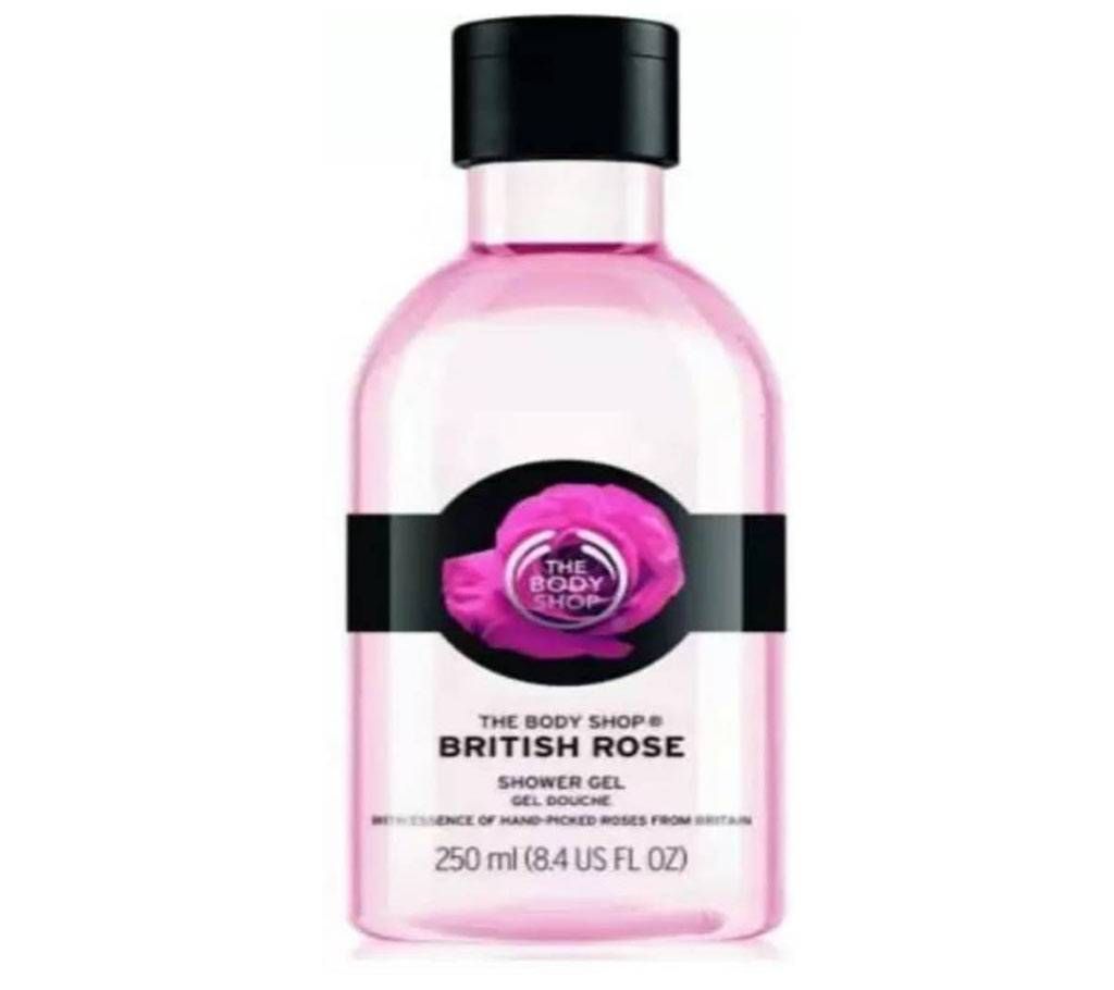 The Body Shop British Rose Shower Gel   250 ml  UK
