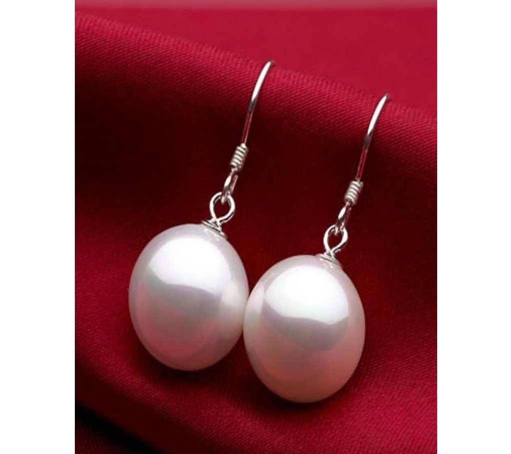 Elegant Simple Women Pearl Drop Earrings Wedding Party Casual Jewelry Decor