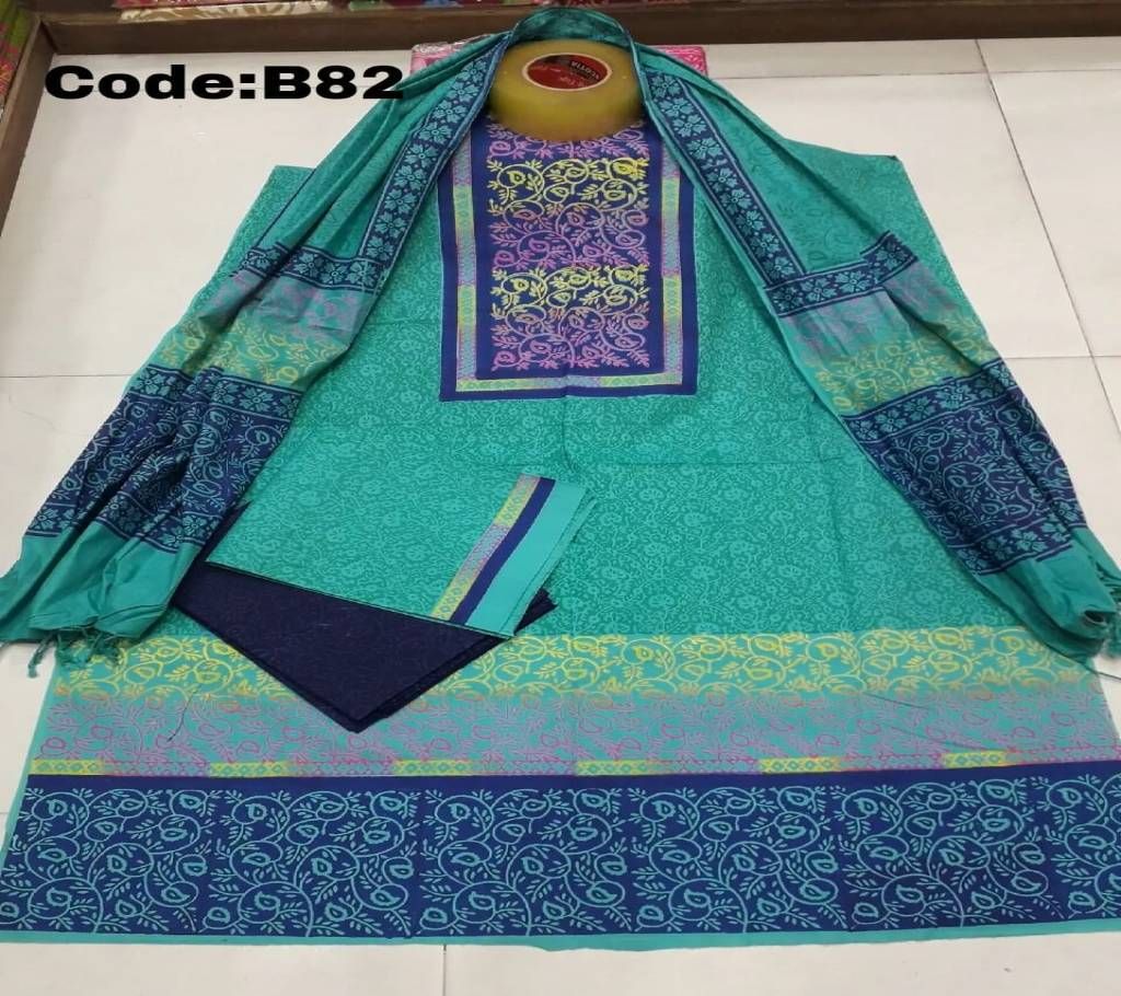Block print 3 pc