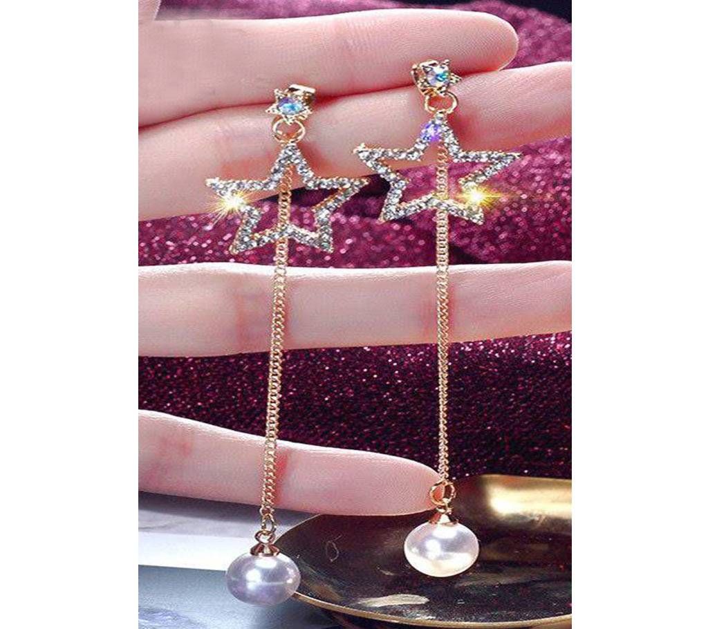 Metal Trendy Geometric Women Dangle Earrings