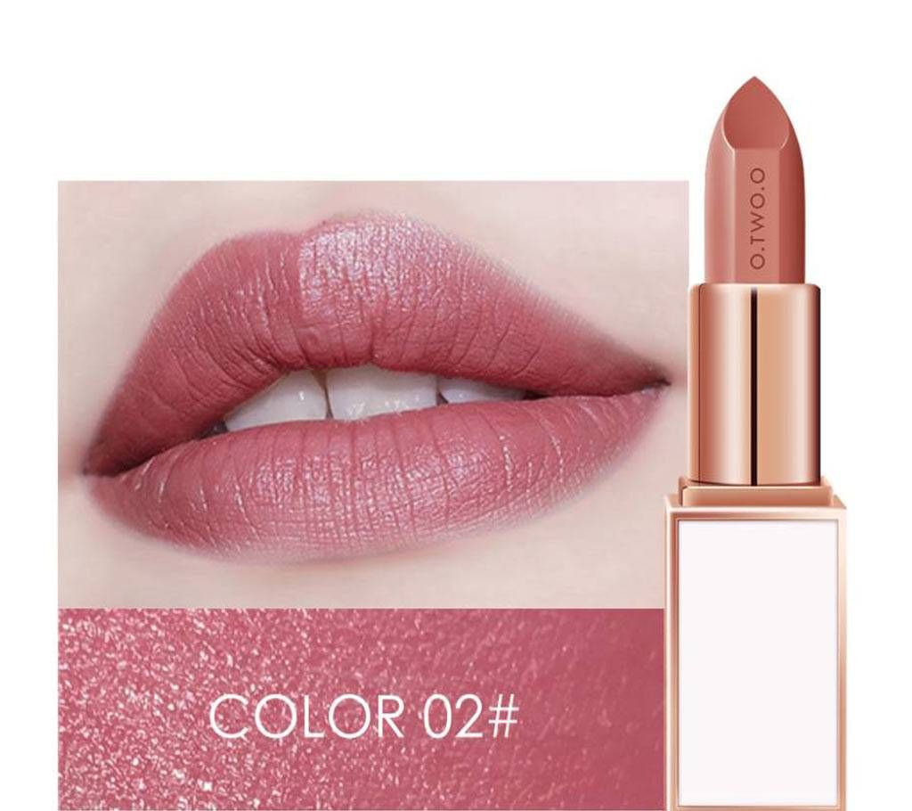 O.TWO.O Semi-velet Lipstick Shade #2 - China