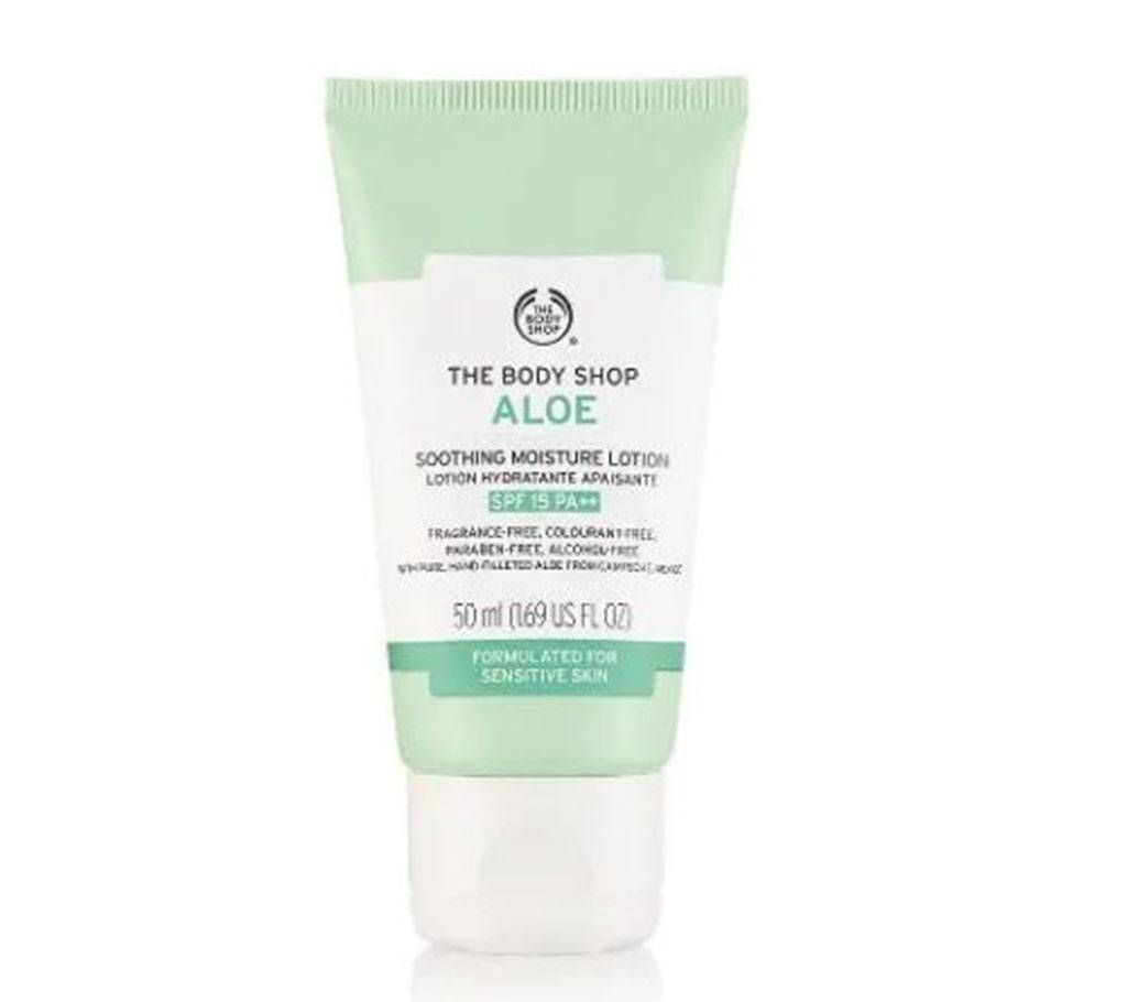 Aloe Soothing Moisture Lotion SPF15 50 ml (UK)