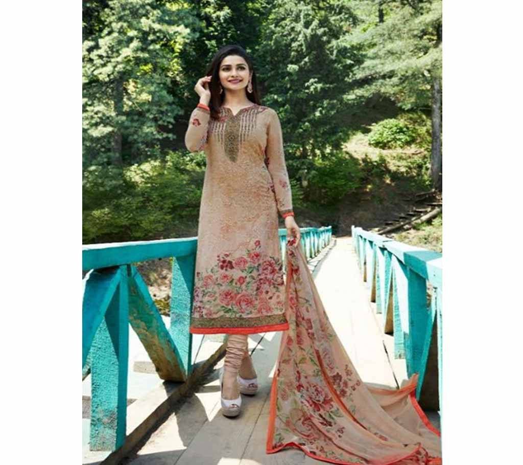  Unstitched Vinay Fashion Kaseesh Fusion Three Piece 