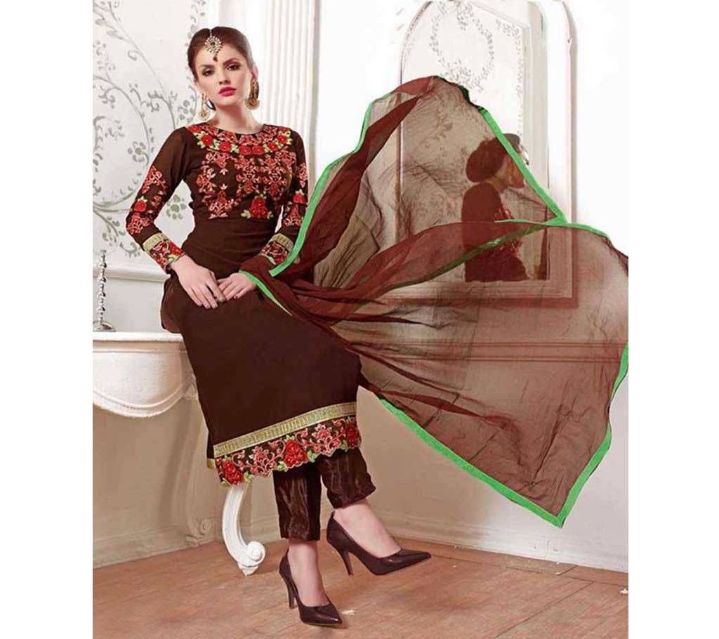 Georgette Unstitched Three Piece for Women